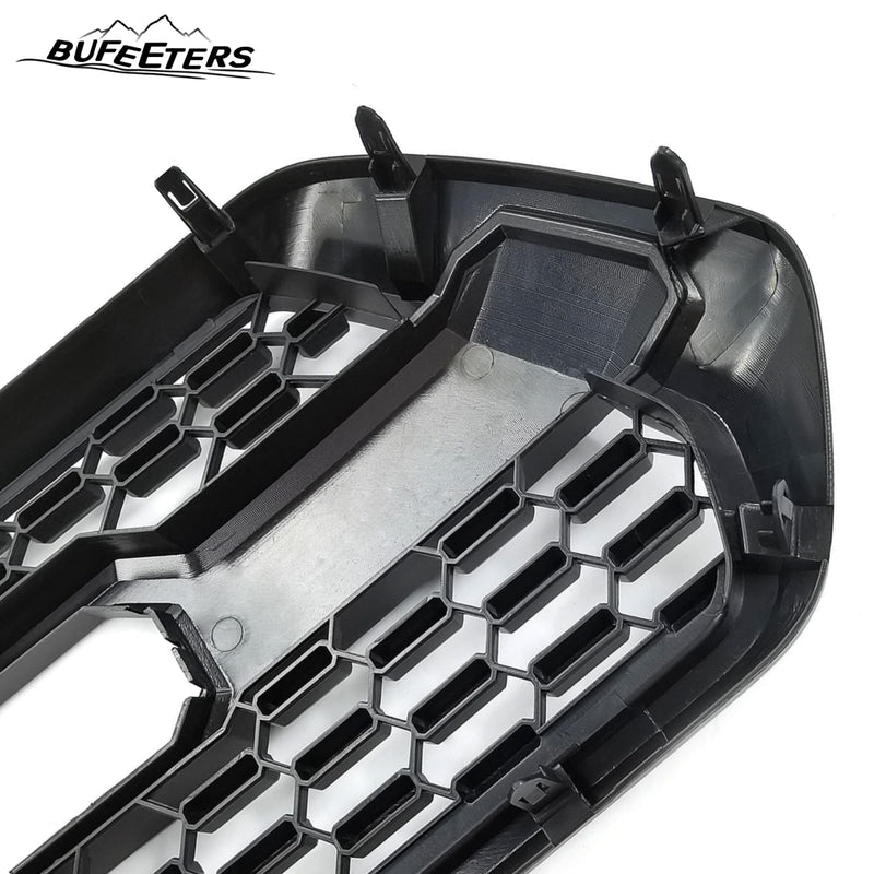 BUFEETERS   Front Bumper Grille With Accessories&4 LED Fit For 2016 2017 2018 2019 2020 2021 2022 2023 Toyota Tacoma,Mesh Style,Matte Black