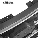 BUFEETERS Front Bumper Upper Grille Fit For 2018 2019 Ford Explorer,Factory Style,Chrome&Black