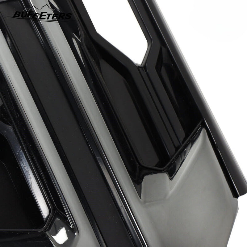 BUFEETERS  Front Bumper Upper Grille Fit For 2022 2023 Chevy Chevrolet Traverse,Honeycomb Style,Chrome&Black