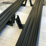 BUFEETERS Side Step Running Board Nerf Bar Fit For 2001-2018 Mercedes Benz W463 G-Class,Black