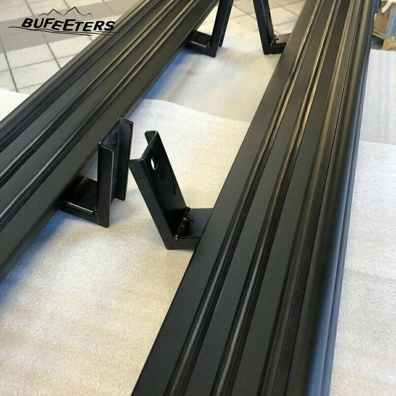 BUFEETERS Side Step Running Board Nerf Bar Fit For 2001-2018 Mercedes Benz W463 G-Class,Black