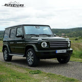 BUFEETERS Side Step Running Board Nerf Bar Fit For 2019 2020 2021 2022 2023 2024 2025 Mercedes Benz G-Class 500 550 W463,Black&Silver