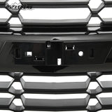 BUFEETERS  Front Upper Grille Fit For 2016 2017 2018 Chevy Silverado 1500,Honeycomb Style,Black