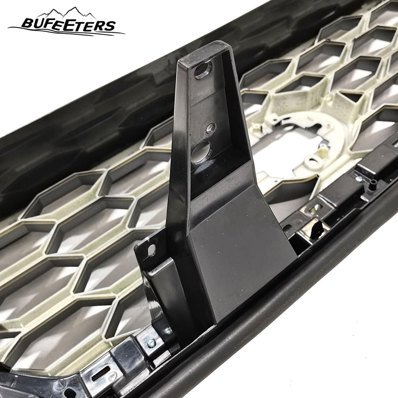 BUFEETERS   Front Bumper Grille W/Gray Grill Insert Fit For 2016 2017 2018 2019 2020 2021 2022 2023  Toyota Tacoma TRD,Honeycomb 2021 TRD Look Style,Matte Black&Gray