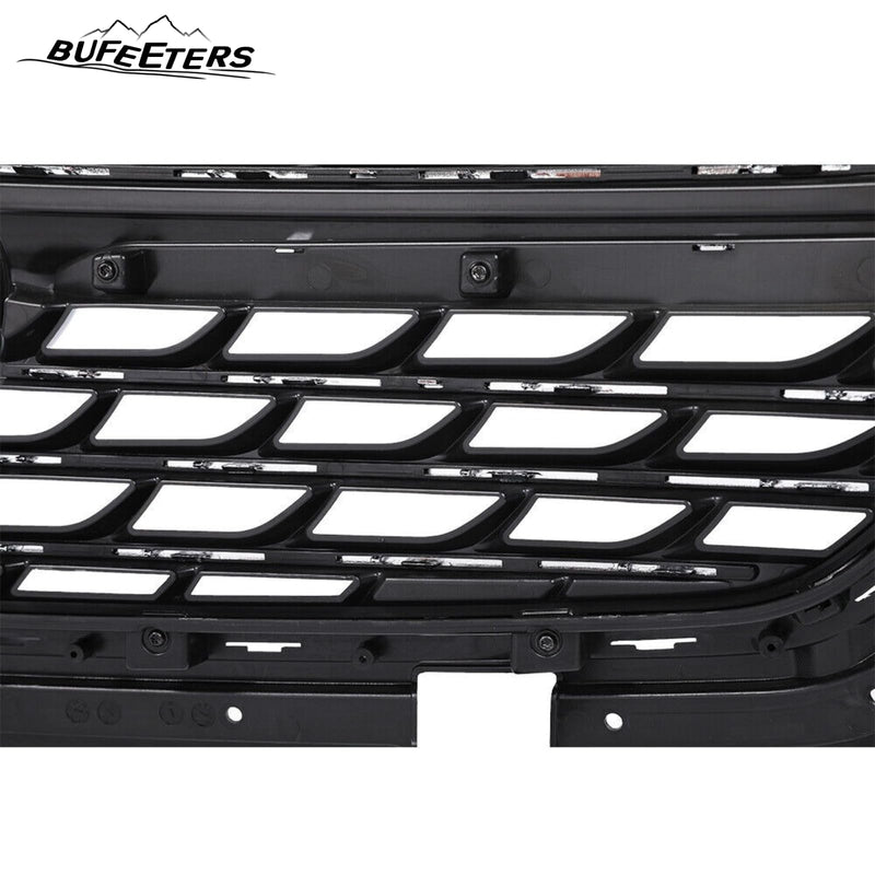 BUFEETERS Front Bumper Upper Grille Fit For 2021 2022 2023 Buick Envision Avenir,Mesh Style,Chrome&Black