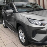 BUFEETERS  Side Step Running Board Nerf Bar Fit For 2019 2020 2021 2022 2023 2024 Toyota RAV4,Black&Silver