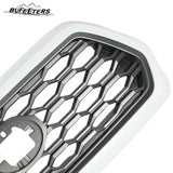 BUFEETERS   Front Bumper Grille Fit For 2016 2017 2018 2019 2020 2021 2022 2023 Toyota Tacoma TRD,Honeycomb 2021 TRD Look Style,040 Super White&Gray