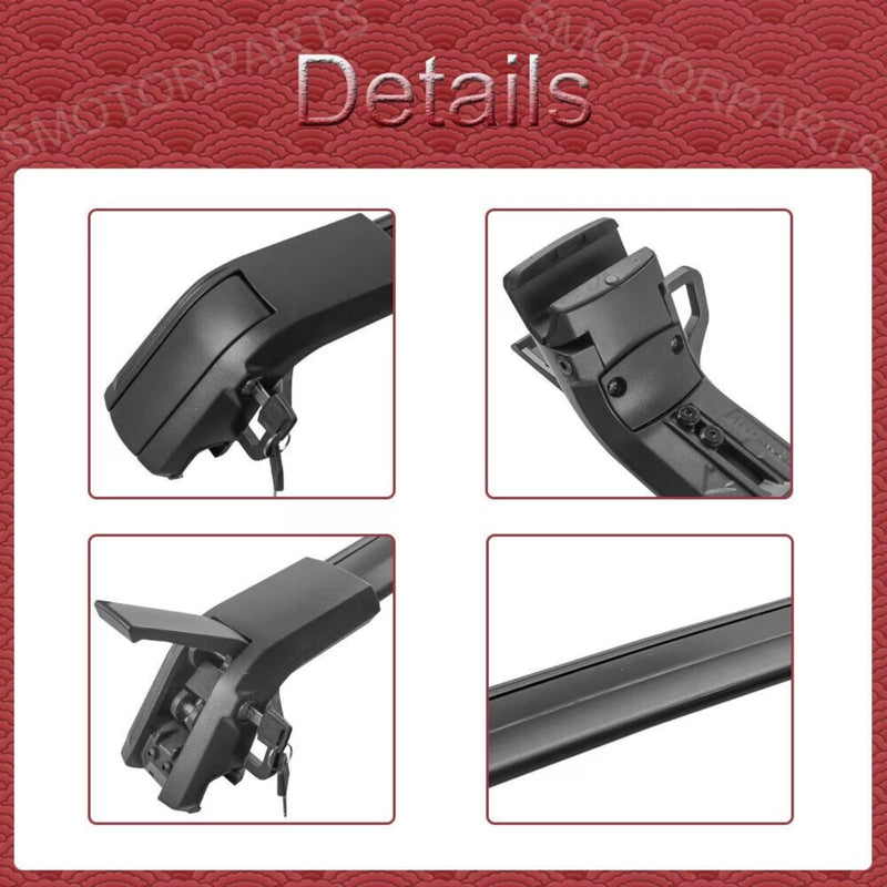 BUFEETERS  Roof Rack Cross Bars Fit For Chevrolet Tahoe 2021 2022  Luggage Carrier,Black