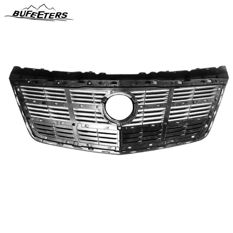 BUFEETERS  Front Bumper Upper Grille Assembly Fit For 2014 2015 2016 2017 2018 2019 Cadillac CTS,Factory Style,Gloss Black