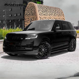 BUFEETERS Door Side Fender Vent Molding Cover Trim Fit For 2023 Land Rover Range Rover Vogue L405,Gloss Black