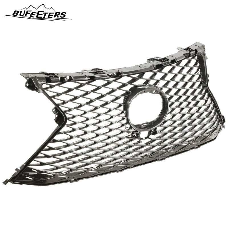 BUFEETERS  Front Bumper Grille Assembly Fit For 2015 2016 2017 Lexus NX200t,OE Style,Painted Silver Shell and Insert