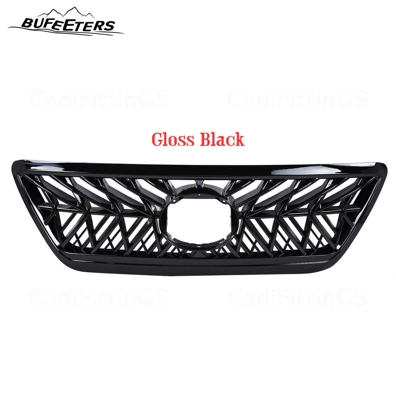 BUFEETERS Front Upper Grille Fit For 2003 2004 2005 2006 2007 2008 2009 Lexus Gx470 Sport F-sport New Us Stock,Mesh Style,Gloss Black