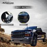 BUFEETERS  Front Upper Grille Fit For 2016 2017 2018 Chevy Silverado 1500,Honeycomb Style,Black