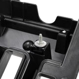 BUFEETERS  Front Bumper Upper Grille Fit For 2015 2016 2017 Ford F150 F-150,Horizontal Style,Matte Black