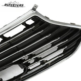 BUFEETERS    Front Bumper Upper Grille Fit For 2018 2019 Hyundai Sonata,Factory Style,Chrome&Black