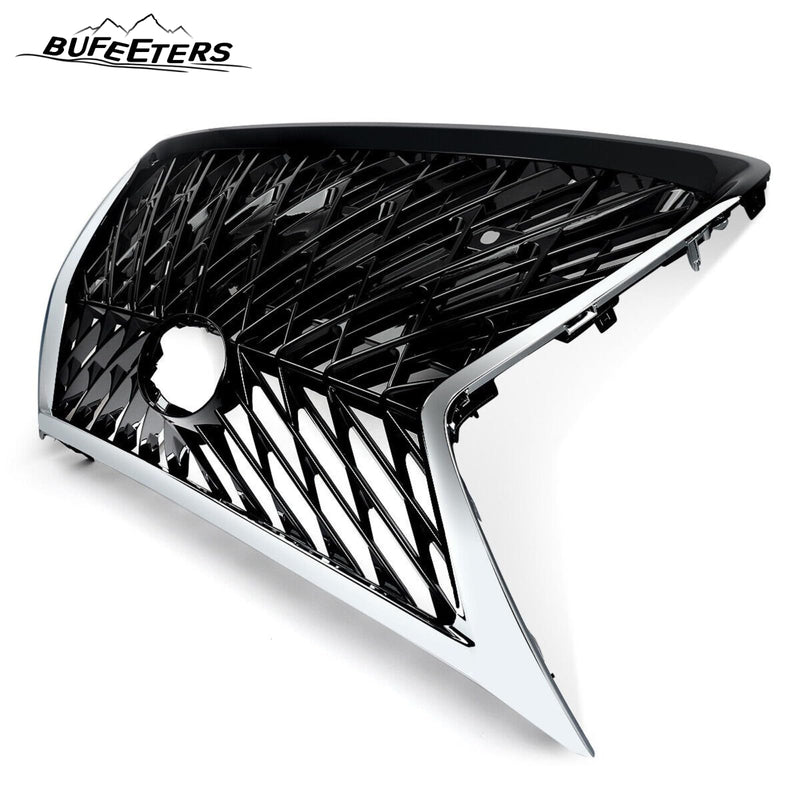 BUFEETERS Front Upper Grille Fit For 2014 2015 2016 2017 2018 2019 2020 2021 2022 LEXUS GX460,Factory Style,Chrome&Black
