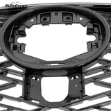 BUFEETERS  Front Bumper Grille Assembly Fit For 2018 2019 Lexus NX300 F Sport,Honeycomb Style,Painted Dark Gray Shell and Insert