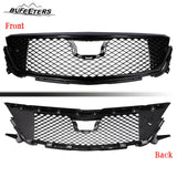 BUFEETERS  Front Bumper Upper Grille Assembly Fit For 2020 2021 2022 2023 2024 Cadillac CT4,Mesh Style,Black