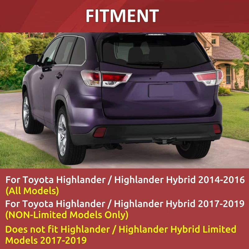 BUFEETERS Class 3 Tow Hitch 2" Receiver Fit For Toyota Highlander (Non-Limited) 2014-2019
