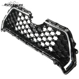 BUFEETERS  Front Bumper Upper Grille Fit For Toyota RAV4 Prime 2021 2022 2023 2024,OE Style,Black