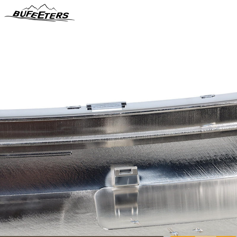 BUFEETERS Front Upper Grille Mounting & Trim Molding Fit For 2011 2012 2013 2014 Ford Edge,
Honeycomb Style,Chrome&Black