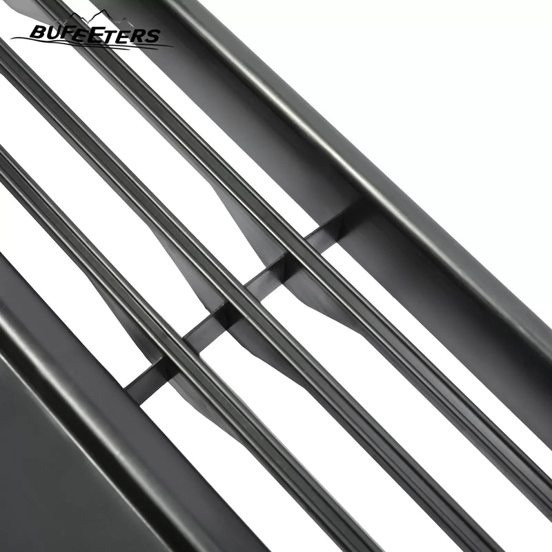 BUFEETERS Front Bumper Face Bar Upper Grille Fit For 2014 2015 2016 2017 2018 Ford Transit Connect,Factory Style,Black