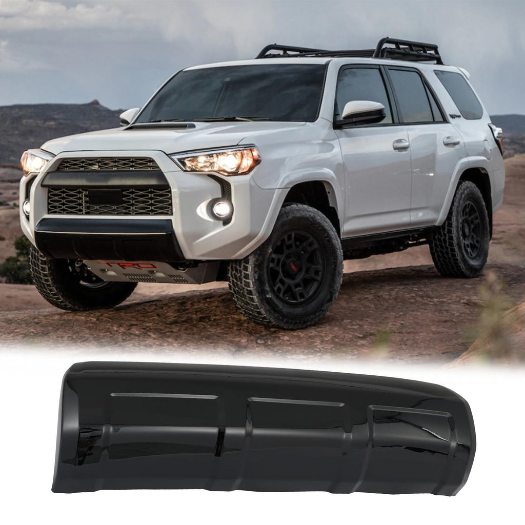 BUFEETERS Front Lower Valance Bumper Panel Fit For 2014 2015 2016 2017 2018 2019 2020 2021 2022 2023 Toyota 4Runner TRD Pro Off-Road,Gloss Black