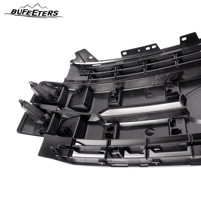 BUFEETERS Front Bumper Upper Grille Fit For 2017 2018 2019 F-250 F-350 F-450 F-550 Super Duty,
Lariat Style,Magma Red&Matte Black