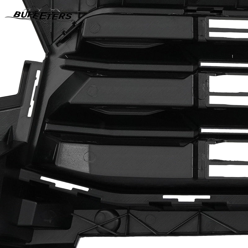 BUFEETERS Front Bumper Upper Grille  Grill W/ Gloss Black Trim Fit For 2021 2022 Chevrolet Colorado