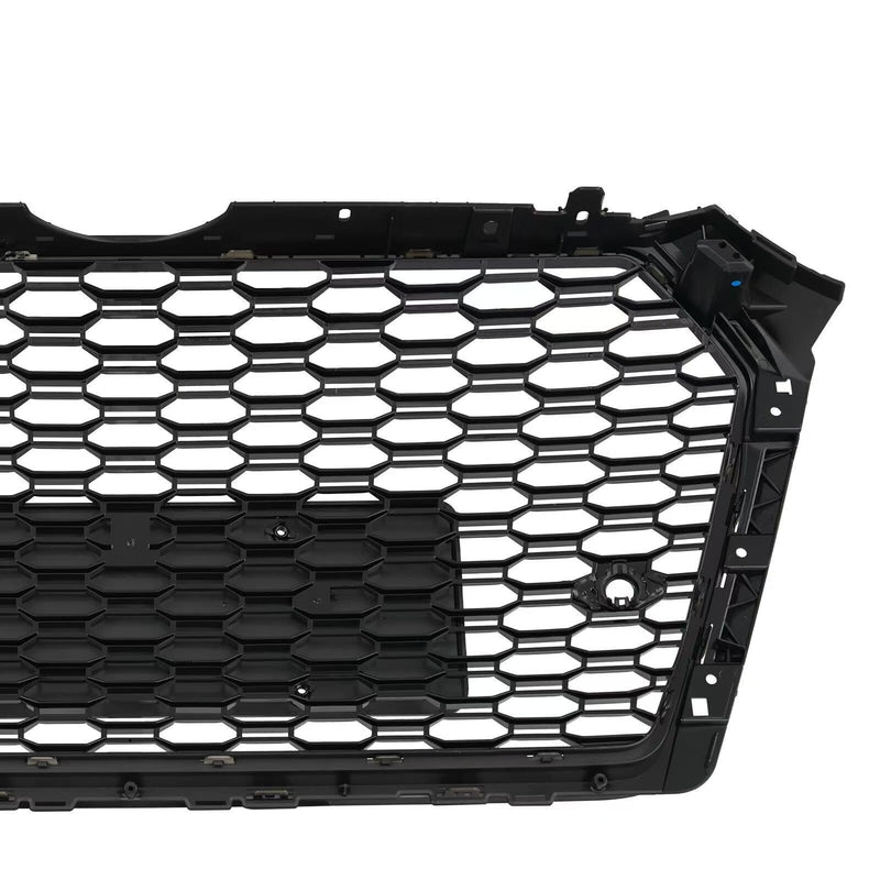 BUFEETERS  Front Bumper Grille Grill Fit For 2017 2018 2019 Audi A4 S4 S-line,RS4 Style,Gloss Black