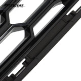 BUFEETERS  Front Bumper Upper Grille Fit For 2022 2023 Chevy Chevrolet Traverse,Honeycomb Style,Chrome&Black