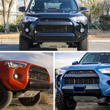 BUFEETERS  Front Bumper Grille Fit For Toyota 2014 2015 2016 2017 2018 2019 2020 4Runner Upper Mesh Grill Assy SR5/TRD