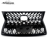 BUFEETERS Front Upper Grille Fit For 2014 2015 2016 2017 2018 2019 2020 2021 2022 LEXUS GX460,Mesh Style,Gloss Black