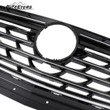 BUFEETERS Front Bumper Upper Grille Fit For 2021 2022 2023 Buick Envision Avenir,Mesh Style,Chrome&Black