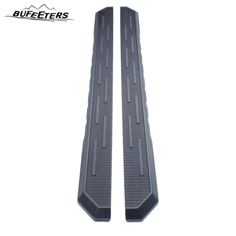 BUFEETERS  Side Step Running Board Nerf Bar Fit For 2021 2022 2023 Ford Bronco 4 Door,Black