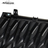 BUFEETERS  Front Bumper Upper Grille Fit For 2022 2023 INFINITI QX60,Mesh Style,Gloss Black