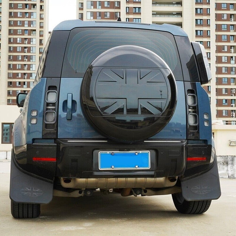 BUFEETERS Rear Spare Tire Cover for 2020 2021 2022 2023 2024 Land Rover Defender 90/110/130 Wheel Cover Gloss Black