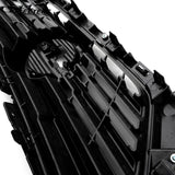BUFEETERS  Front Bumper Upper Grille Fit For 2016 2017 2018 Nissan Altima Sedan,Mesh Style,Chrome&Black
