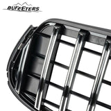 BUFEETERS  Front Bumper Upper Grille Fit For 2020 2021 2022 2023 Mercedes Benz X253 GLC-CLASS Coupe GLC300 GLC43 AMG,GT Style,Chrome&Black
