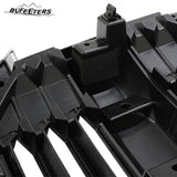 BUFEETERS Front Bumper Upper Grille Fit For 2016 2017 2018 2019 Chevrolet Silverado 1500,Honeycomb Style,Chrome&Black