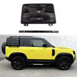 BUFEETERS  Exterior Side Mounted Gear Box Carrier Fit For 2020 2021 2022 2023 2024 Defender 90 110 130,Gloss Black