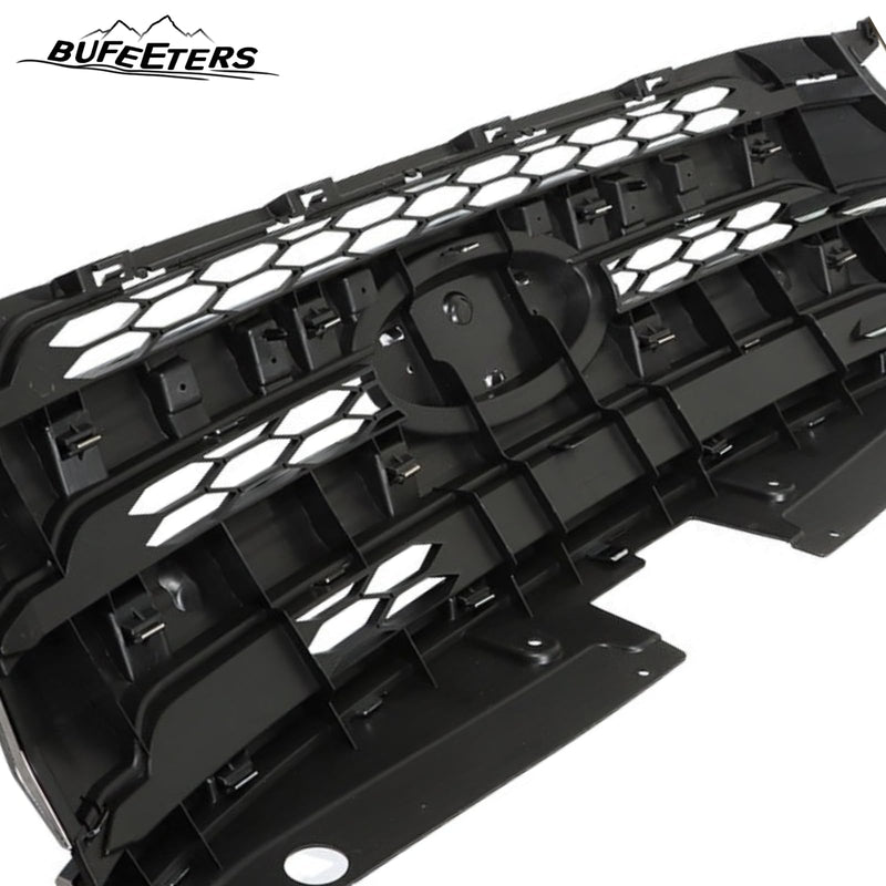 BUFEETERS Front Upper Grille Mounting & Trim Molding Fit For 2011 2012 2013 2014 Ford Edge,
Honeycomb Style,Chrome&Black