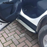 BUFEETERS  Side Step Running Board Nerf Bar Fit For 2019 2020 2021 2022 2023 2024 Toyota RAV4,Black&Silver