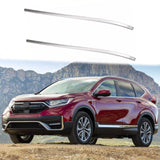 BUFEETERS Roof Rack Roof Rail Side Rails Luggage Fit For 2023 2024 Honda CRV CR-V,Factory Style,Silver