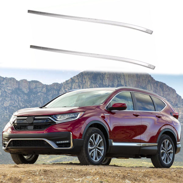 BUFEETERS Roof Rack Roof Rail Side Rails Luggage Fit For 2023 2024 Honda CRV CR-V,Factory Style,Silver