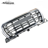 BUFEETERS Front Bumper Upper Chrome Grille Fit For 2019 2020 2021 GMC Sierra 1500 SLT,Factory Style