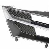 BUFEETERS Front Grille Fit For Toyota Sienna 2018 2019 2020  Chrome Shell with Painted Dark Gray Insert