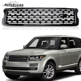 BUFEETERS Front Bumper Upper Grille Fit For 2013 2014 2015 2016 2017 Land Rover Range Rover,Gloss Black,LR052715