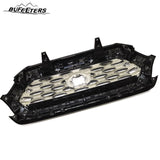 BUFEETERS   Front Bumper Grille W/Gray Grill Insert Fit For 2016 2017 2018 2019 2020 2021 2022 2023  Toyota Tacoma TRD,Honeycomb 2021 TRD Look Style,Matte Black&Gray