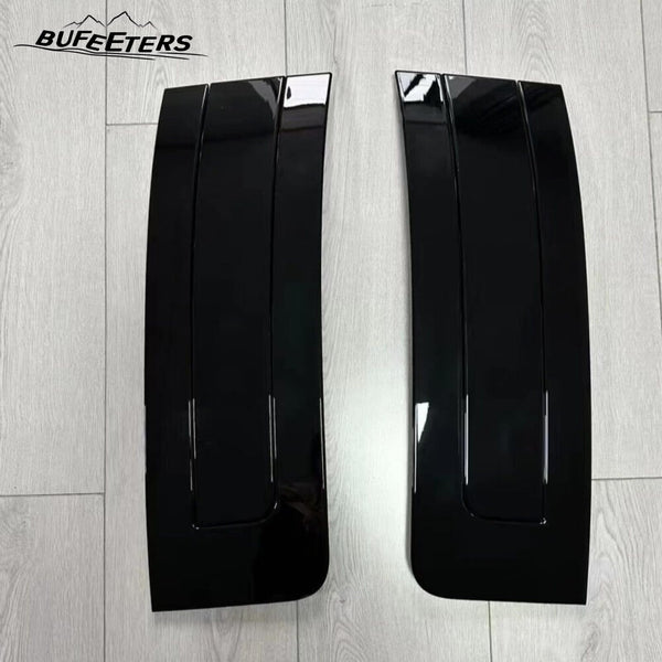 BUFEETERS Door Side Fender Vent Molding Cover Trim Fit For 2023 Land Rover Range Rover Vogue L405,Gloss Black